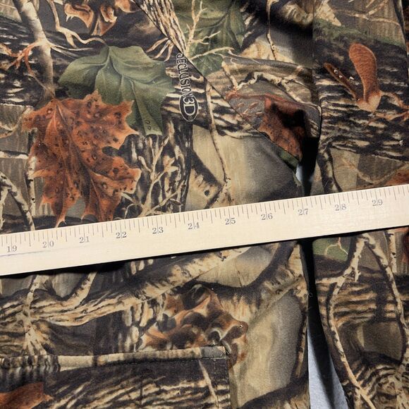 AGO‎ All Game Outfitters Hunting Jacket Mens Size XL Camo Hooded Full Zip Mossy - Picture 5 of 10